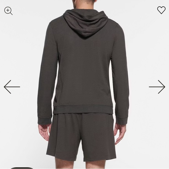 SKIMS ( brown) NWT Jersey Lounge Hoodie - Picture 3 of 7